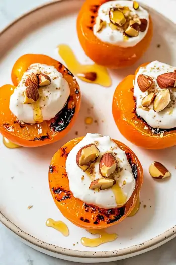 Grilled Apricots