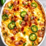 Keto Jalapeño Popper Casserole