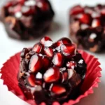 Pomegranate Dark Chocolate Bites