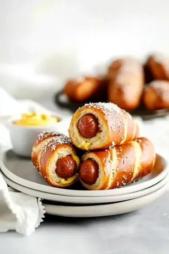 Pretzel dogs