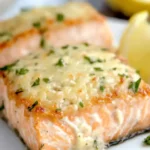 baked salmon with mayo