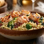 creamy prawn orzo