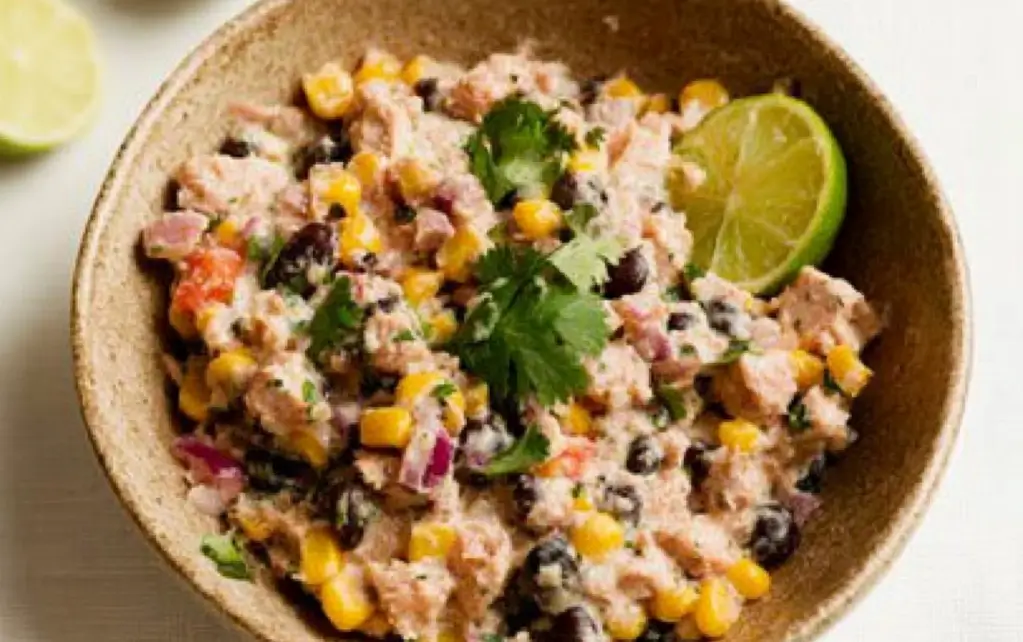 high-protein Mexican Tuna Salad