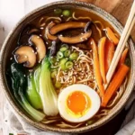 mushroom ramen bowl