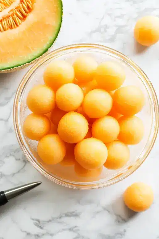 Cantaloupe Cucumber Salad