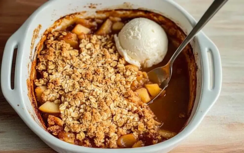 Caramelized Apple Crisp