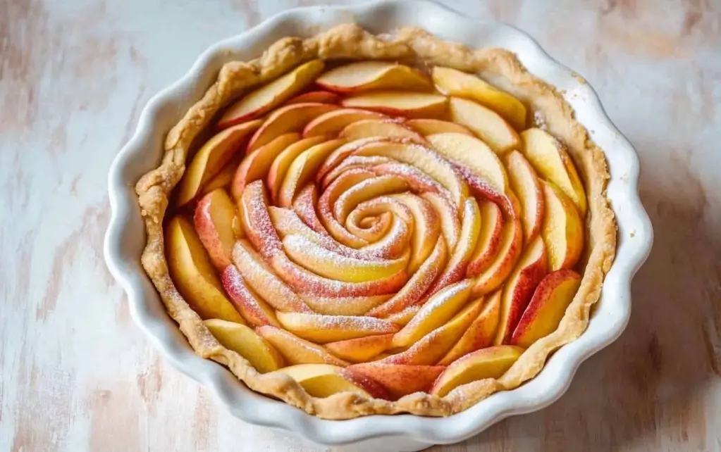 Cardamom Apple Tart