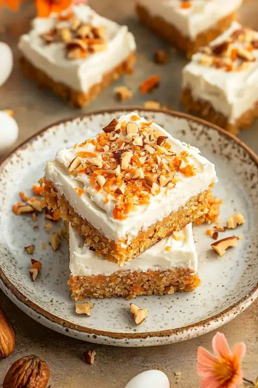 Carrot Cake Blondies