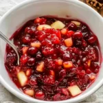 Cranberry apple relish