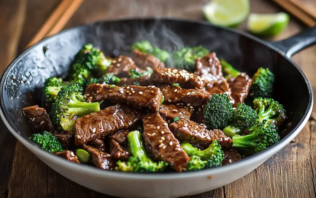 Easy Keto Low Carb Beef & Broccoli
