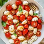 Fresh Cherry Tomato Caprese Salad