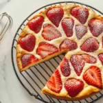 fresh strawberry cake