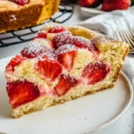 fresh strawberry cake