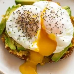 Hash brown avocado toast