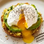 Hash brown avocado toast