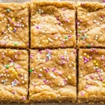 Healthier Almond Flour Sugar Cookie Bars