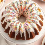 Homemade Funfetti Bundt Cake