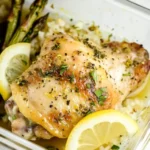 Keto Lemon Garlic Chicken in Creamy Sauce 🍋🧄