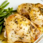 Keto Lemon Garlic Chicken in Creamy Sauce 🍋🧄