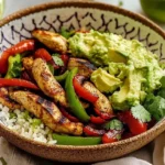 Low-Carb Chicken Fajita Bowl