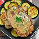 Pork Chops in Mustard Cream Sauce