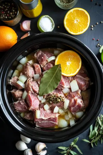 slow cooker carnitas