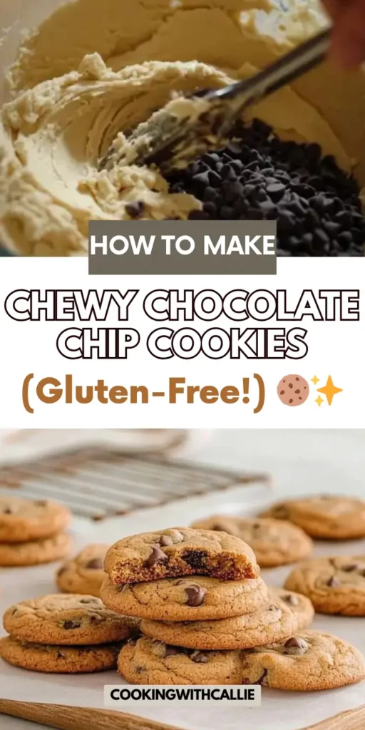 Chewy Chocolate Chip Cookies (Gluten-Free!) 🍪✨