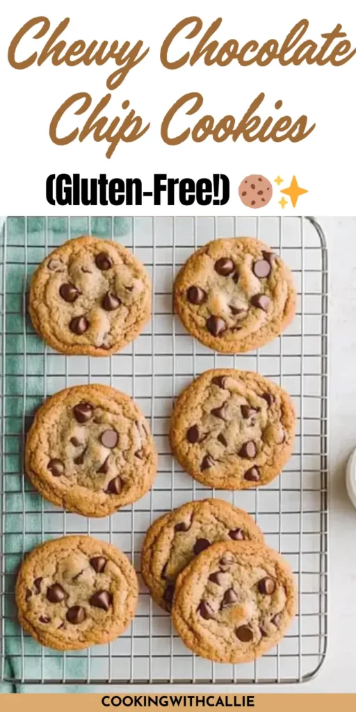 Chewy Chocolate Chip Cookies (Gluten-Free!) 🍪✨