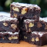 fudgy gluten-free brownies