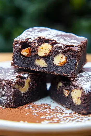 fudgy gluten-free brownies