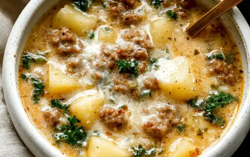 Creamy Sausage and Potato Soup with Kale – One-Pot Cozy DinneR