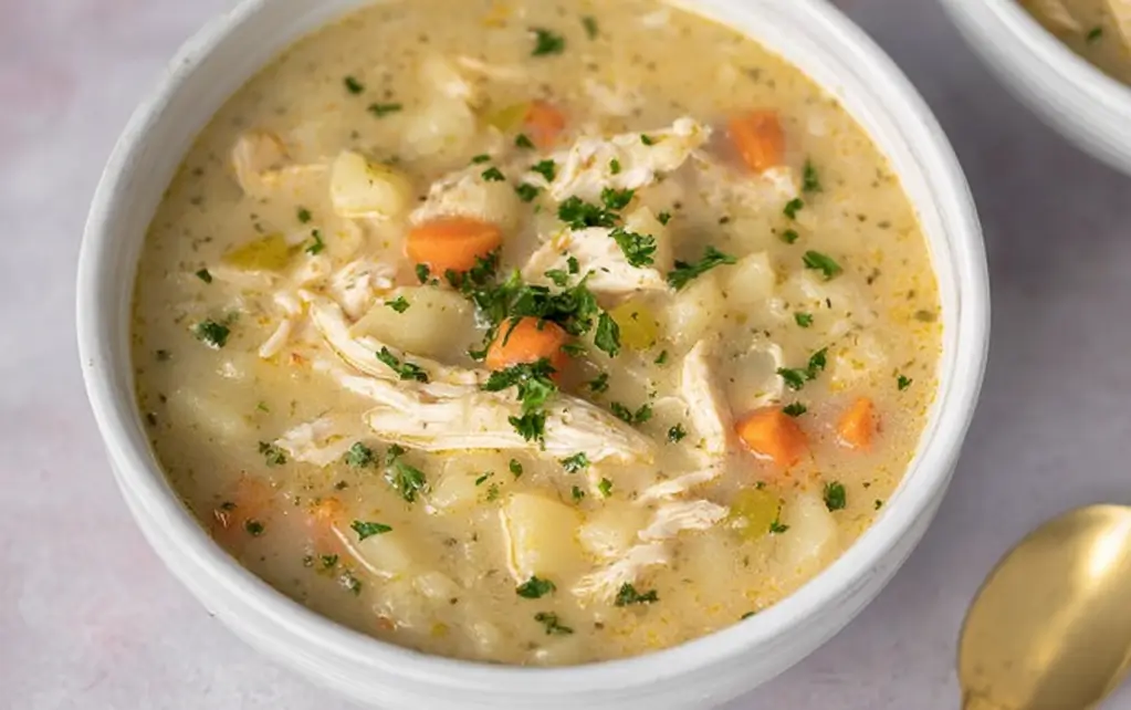 Creamy Chicken Potato Soup