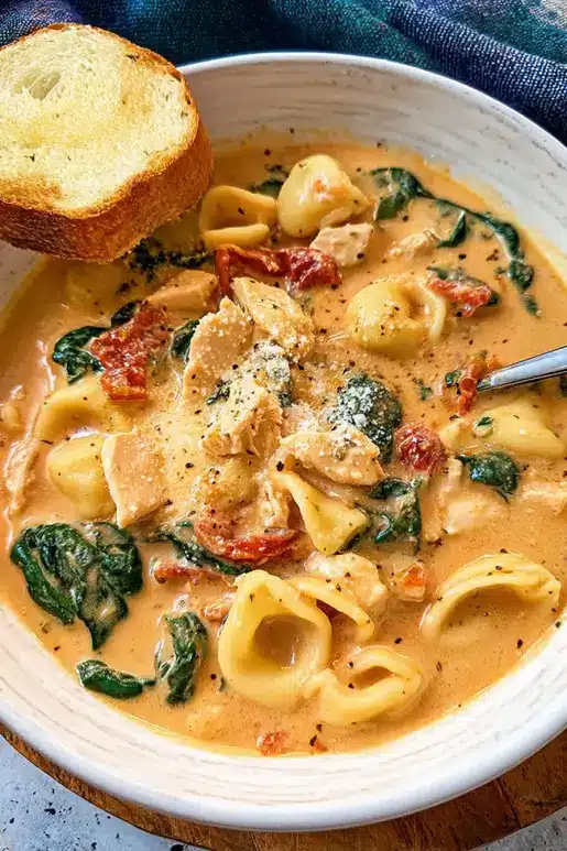 Creamy Tuscan Chicken Soup You’ll Crave