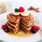 Fluffy Blender Oatmeal Pancakes (1)