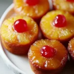 Pineapple Upside-Down Cupcakes