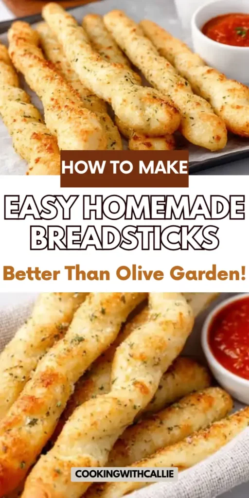 Easy Homemade Breadsticks (Better Than Olive Garden!)	