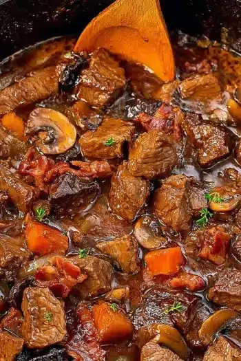 beef Bourguignon in Red Wine Sauce