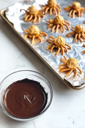 Chocolate-Peanut-Butter-Spiders