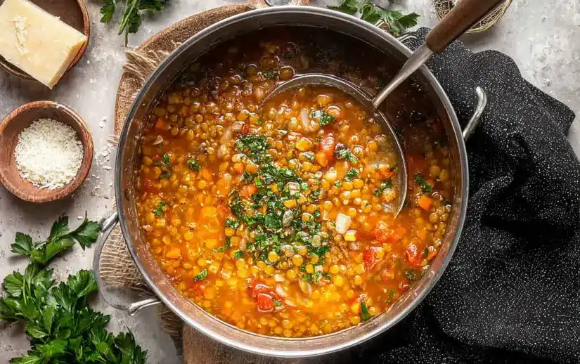 Cozy Italian Lentil Soup