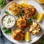 Golden & Crispy Crab Cake Recipe
