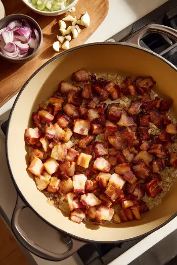 One Pot Bacon Corn Chowder
