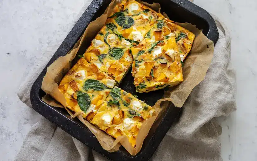 Roast Pumpkin & Fetta Frittata