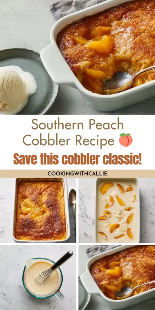 Southern Peach Cobbler Recipe You’ll Crave All Year