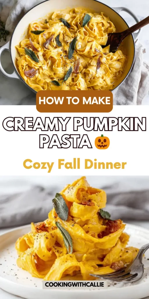 Easy Pumpkin Pasta Recipe