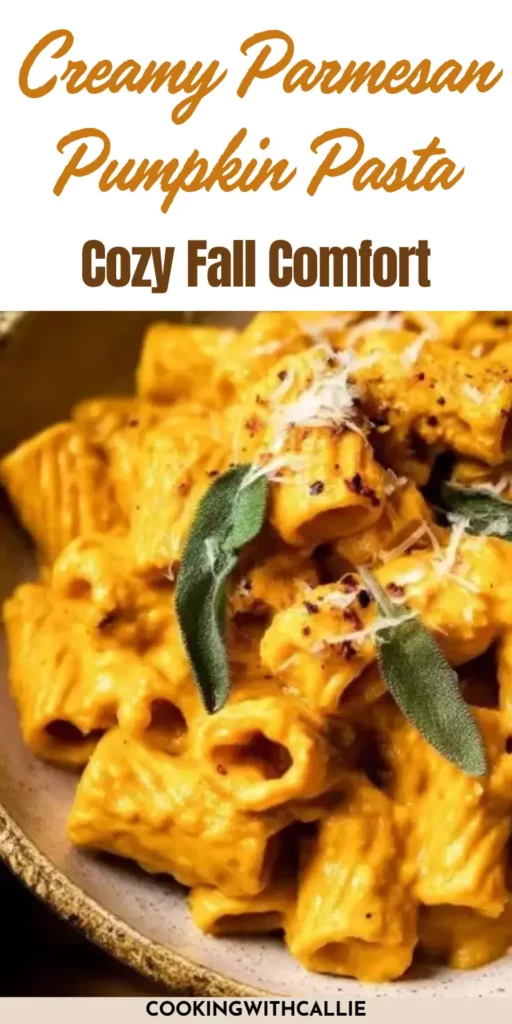 Creamy Parmesan Pumpkin Pasta – Cozy Fall Comfort