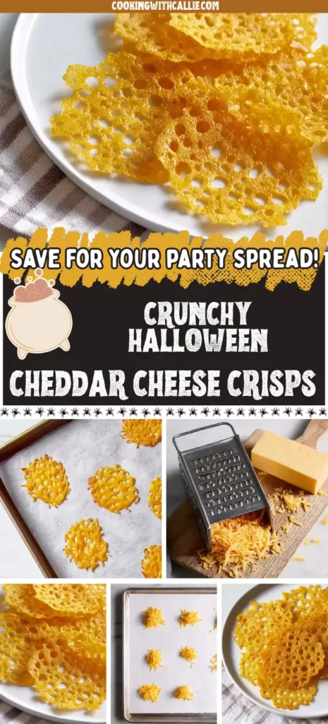 Crunchy Cheddar Cheese Crisps