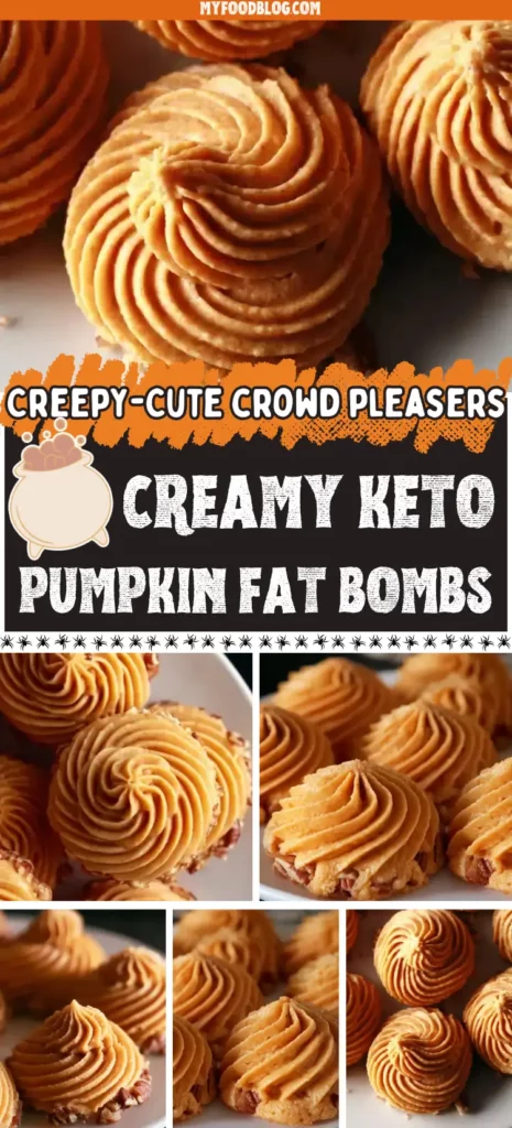 Creepy-Cute Keto Pumpkin Fat Bombs 👻