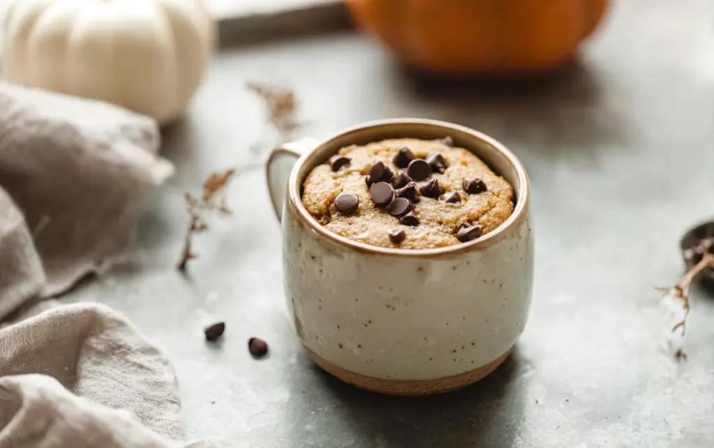 Pumpkin Halloween Mug Cake