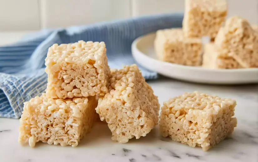 Spooky Marshmallow Rice Krispie Treats